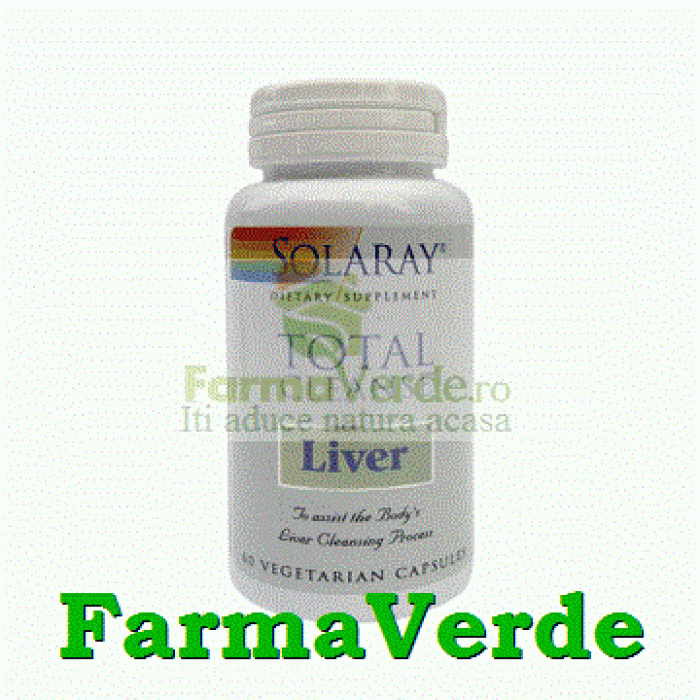 Total Cleanse Liver 60 Capsule Solaray Secom