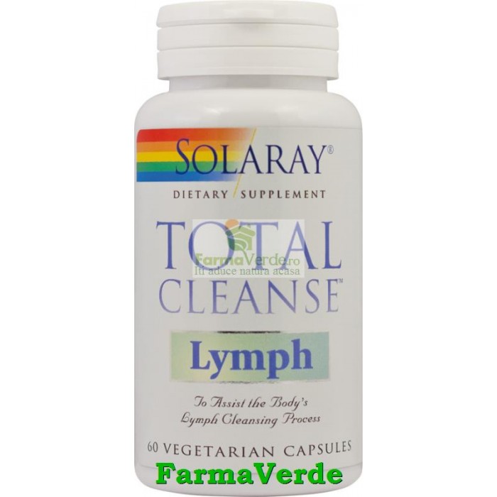 Total Cleans Lymph Detoxifiere 60 capsule Solaray Secom