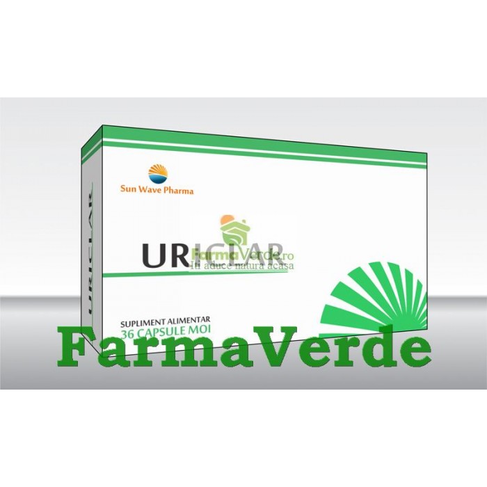 Uriclar 36 Cps (Infectii Urinare,Litiaza renala) Sun Wave Pharma