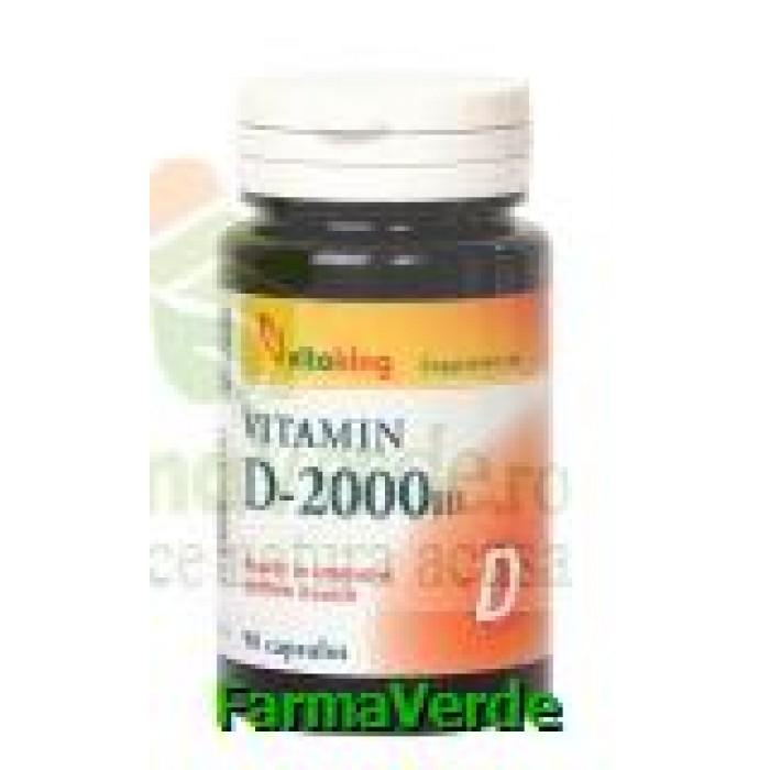 Vitamina D3 2000 UI 90 capsule Vitaking