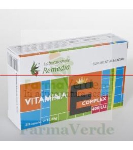 VITAMINA E COMPLEX 400U.I.30 capsule Remedia