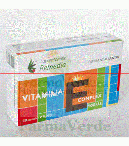 Vitamina E 100 UI 30 capsule Remedia