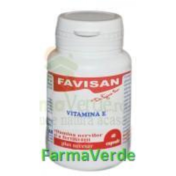 Vitamina E 40 capsule Favisan