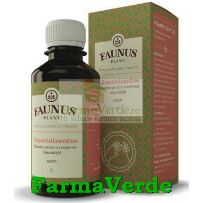 Sirop Vitaminizantus Vitamine 200 ml Faunus Plant