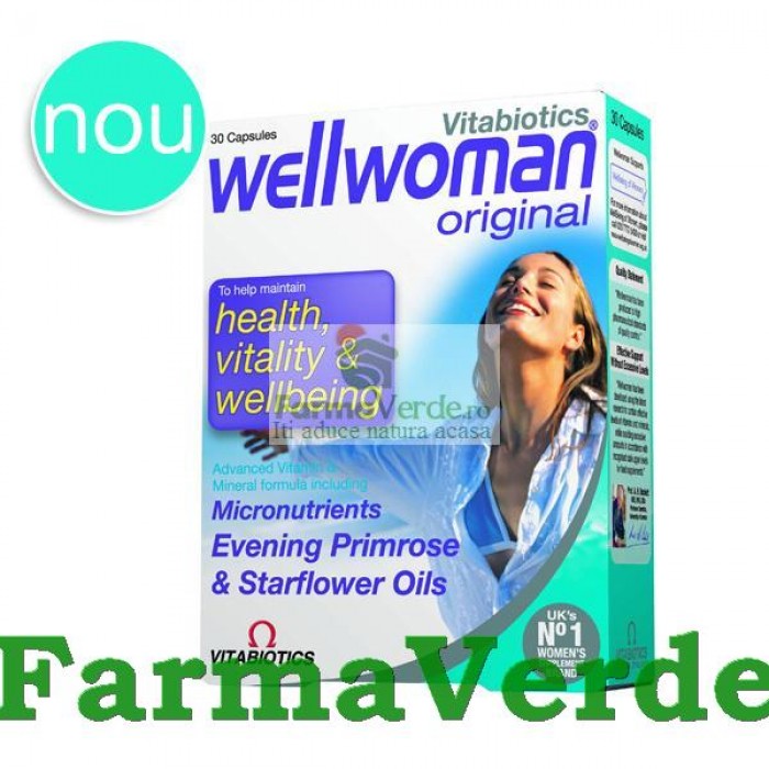 Wellwoman Special pentru Femei 30 capsule Vitabiotics
