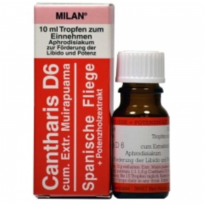 Afrodisiac Cantharis D6 Picaturi afrodisiatice pentru amandoi 10ml Razmed Pharma