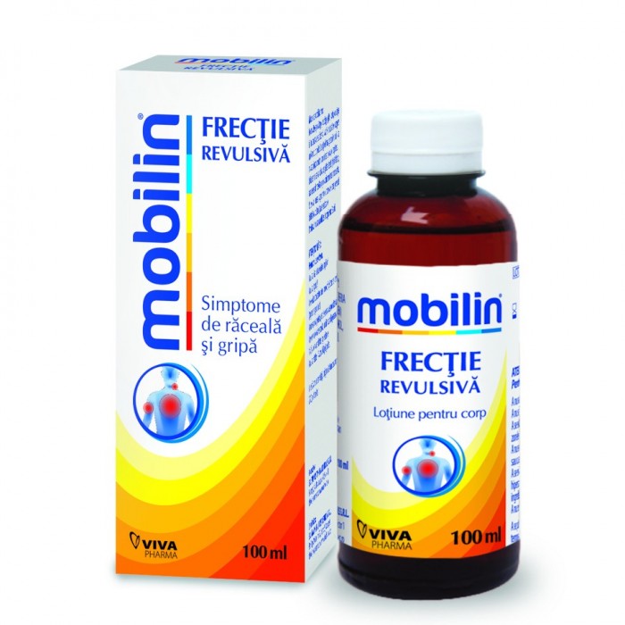 Mobilin Frectie Revulsiva, 100 ml, Vitalia Viva Pharma