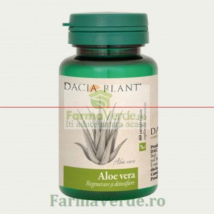 Aloe Vera 60 Comprimate DaciaPlant