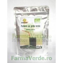 Pulbere de grau verde 200 gr Phyto Biocare