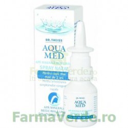 Aqua Med Spray Nazal Copii 20 ml Zdrovit