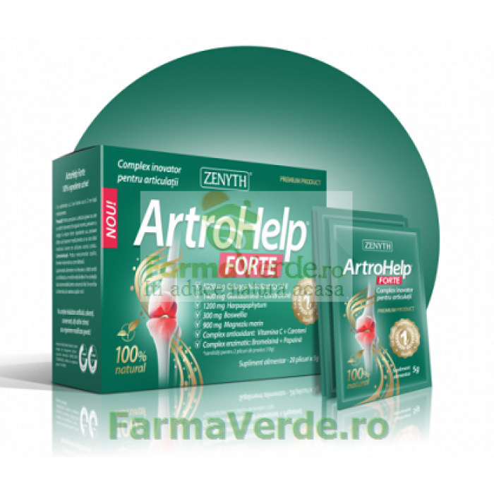 ArtroHelp Forte 14 doze Articulatii Sanatoase! Zenyth Pharmaceuticals
