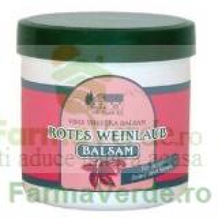 Balsam cu Frunza de Vita Rosie 250 ml Herbamedicus Senssitive
