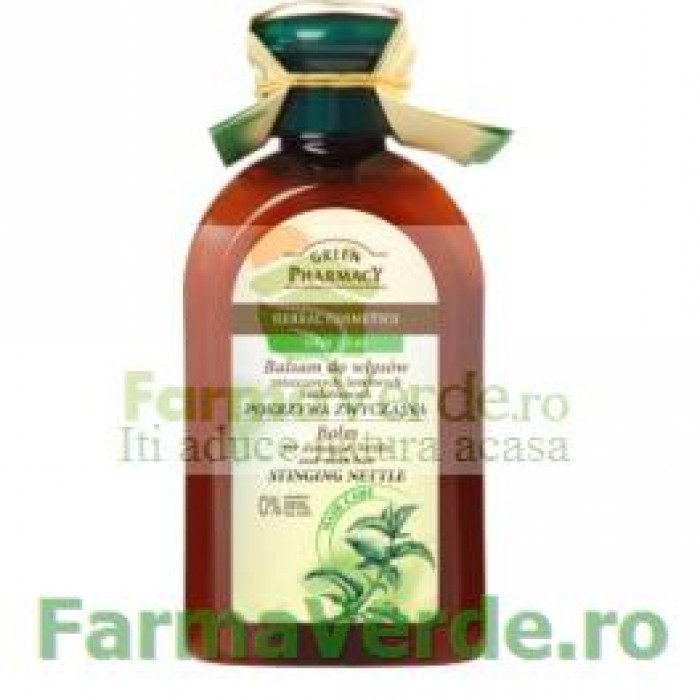 Balsam pentru par fragil si deteriorat cu extract de urzica 300 ml EP9 Green Pharmacy Cosmetica Verde