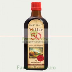 Bitter 50 Plante cu Ganoderma 500 ml DaciaPlant