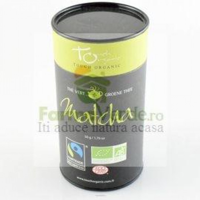 Ceai Verde MATCHA ECO "TOUCH ORGANIC" 100 gr Cutie MDS