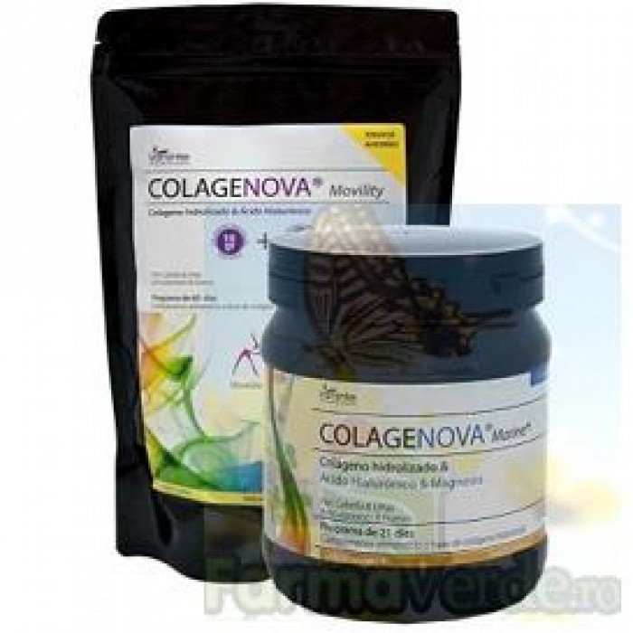 Colagenova Marine+ Piersica Pulbere de Colagen,Magneziu si Acid Hialuronic 295 gr Stager Med