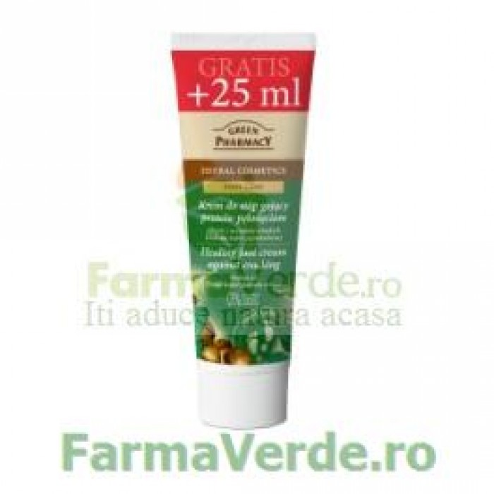 Crema reparatoare pentru calcaie crapate cu ulei de nuca EP79  Green Pharmacy Cosmetica Verde