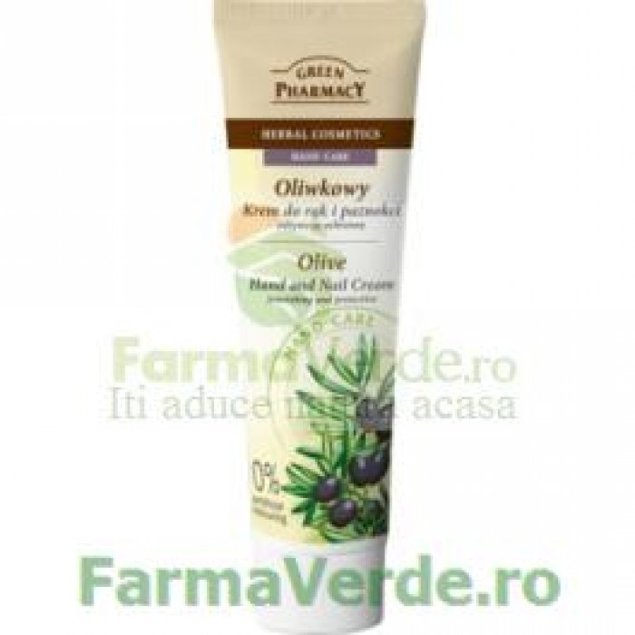 Crema nutritiva si protectoare pentru maini cu ulei de masline EP73 Green Pharmacy Cosmetica Verde