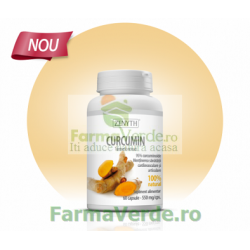 Curcumin Turmeric Extract 550 mg 60 capsule Zenyth Pharmaceuticals