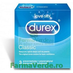 Durex Prezervative Classic 3 bucati