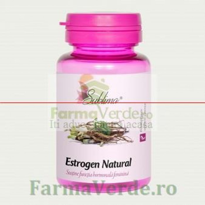 Estrogen natural 60 comprimate Sublima DaciaPlant