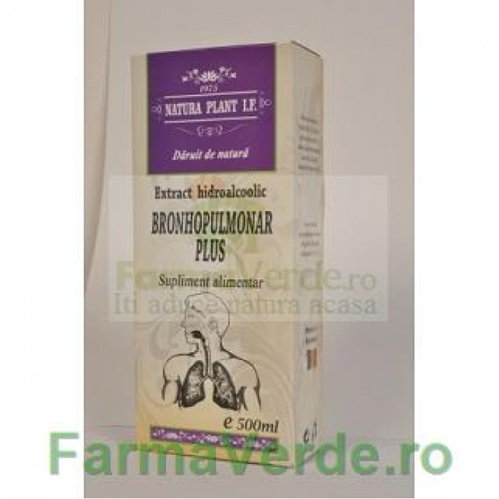 Extract Bronhopulmonar Plus Tinctura 200 ml Natura Plant IF