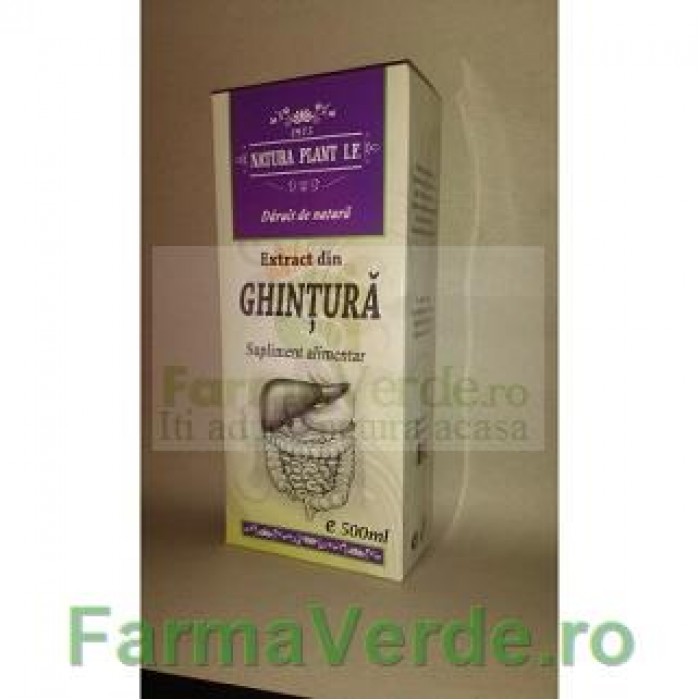 Extract din Ghintura Tinctura 500 ml Natura Plant IF