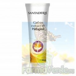Gel cu extract de patlagina Santaderm 50 ml Vitalia Pharma
