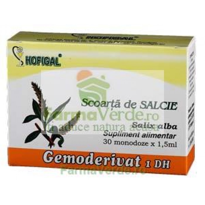 Gemoderivat de Salcie Scoarta 30 Monodoze Hofigal