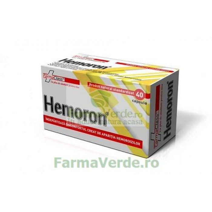 Hemoron Hemoroizi 40 capsule Farma Class