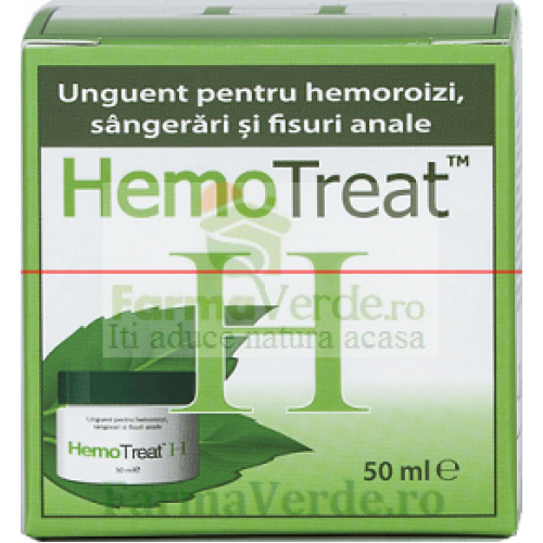Hemotreat H Tratament Pentru Hemoroizi Interni Si Externi Unguent