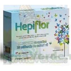 Hepiflor Probiotice Adulti 10 capsule Terapia
