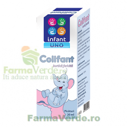 Infant UNO Colifant Colici Copii si Bebelusi 20 ml Solacium Pharma