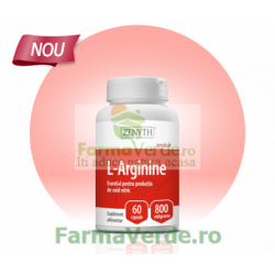 L-Arginine 800 mg 60 capsule Zenyth Pharmaceuticals