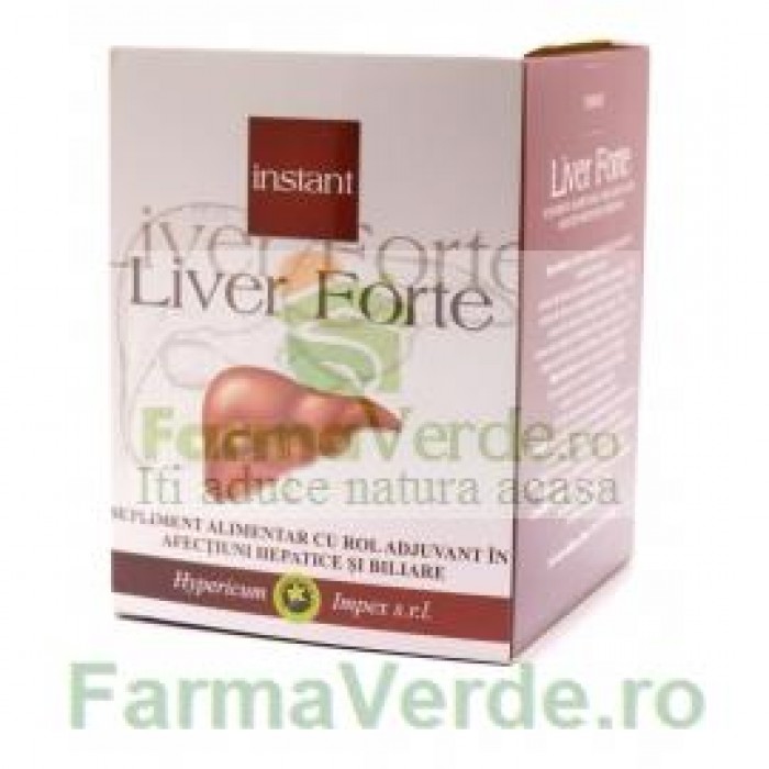 Ceai Liver Forte Instant 70 gr Hypericum Impex Plant