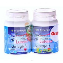 PROMOTIE!! Luteina Omega 3 1+1 GRATIS! 30 Capsule Bio-Synergie Activ