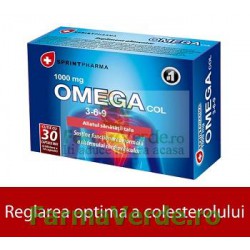 Omegacol 1000 mg 3-6-9 Colesterol 30 capsule Sprint Pharma