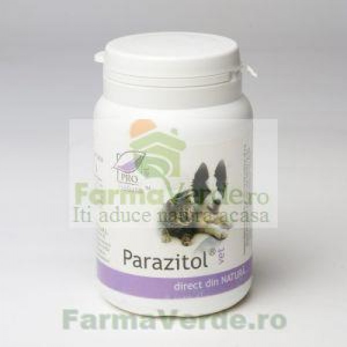 Parazitol VET Uz Veterinar (Caini si Pisici) 50 capsule Medica ProNatura