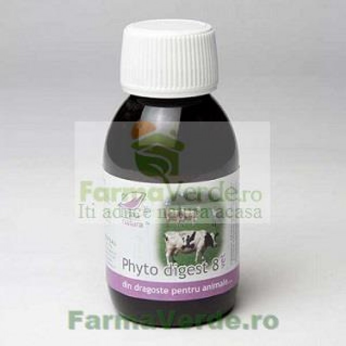 Phyto digest 8 VET Uz Veterinar (Rumegatoare) 100 ml Medica ProNatura