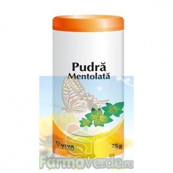 Pudra Mentolata 75 gr Vitalia Pharma
