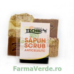 Sapun Scrub Anticelulitic Techir cu Namol Sapropelic 120 gr Techirghiol Cosmetic & Spa