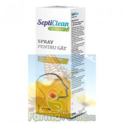 SPRAY PENTRU GAT SeptiClean 20 ml Vitalia K Pharma