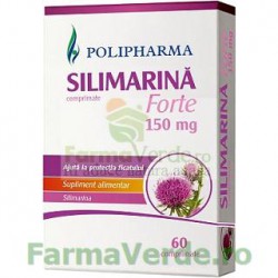 Silimarina Forte 150 mg 60 comprimate Polipharma Polisano