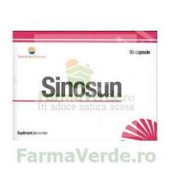 SinoSun Sinuzite Acute si Cronice 30 capsule Sun Wave Pharma