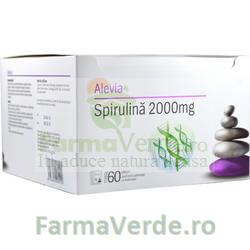 Spirulina 2000 mg 60 doze Alevia