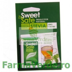 STEVIA Indulcitor Natural Tablete 200 Comprimate SWEET&SAFE