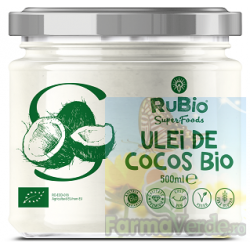 Ulei de Cocos BIO 300 ml RuBio SuperFoods Vedda