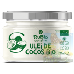 Ulei de Cocos BIO 300 ml RuBio SuperFoods Vedda