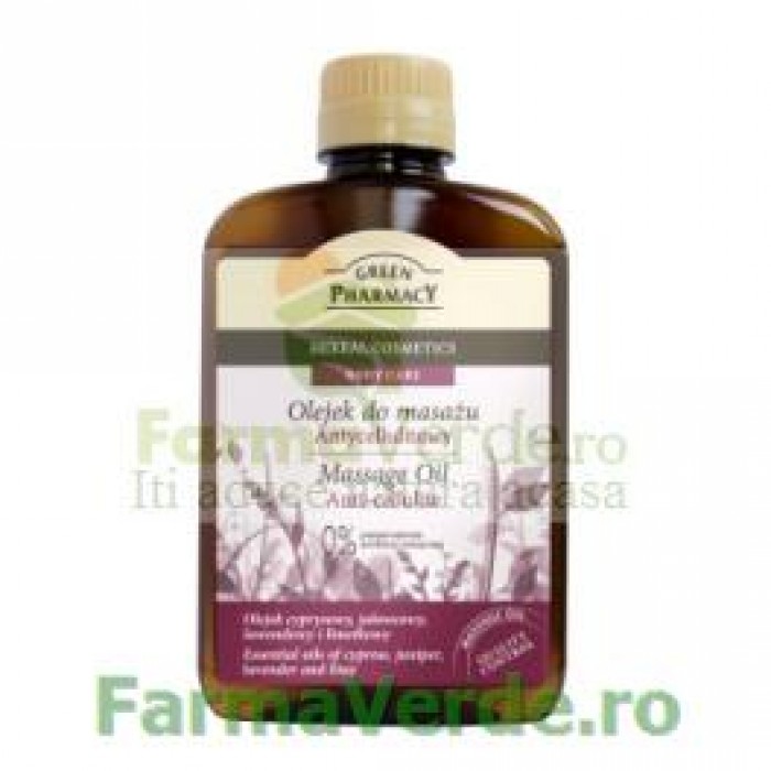 Green Pharmacy Ulei pentru masaj anticelulitic EP38 Cosmetica Verde