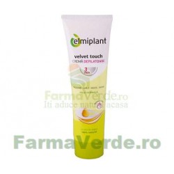 Velvet Touch Crema Depilatoare Pentru Piele Normala cu Ulei de Argan 150 ml Elmiplant